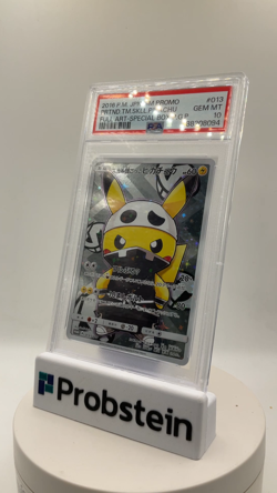 2016 Pokemon Japanese SM Promo Special Box #13 Pretend Team Skull Pikachu PSA 10 - Image 2