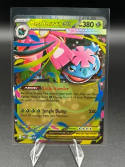 Pokemon 2025 Mega Evolutions Mega Venusaur Ex #013 Promo NM - Image 1