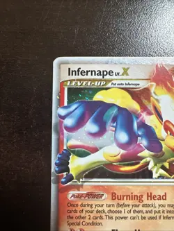 Infernape LV.X DP10 Pokemon TCG Diamond & Pearl Promo MINOR DMG - Image 2