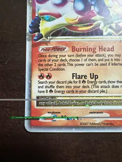 Infernape LV.X DP10 Pokemon TCG Diamond & Pearl Promo MINOR DMG - Image 5