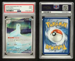 Dewgong Illustration Rare Pokemon Mega Evolution Phantasmal Flames PFL PSA 9 - Image 3