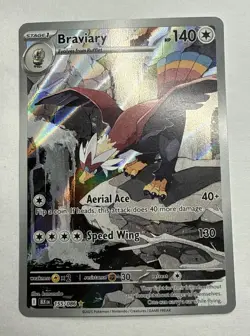 Braviary 155/086 SV Black Bolt Holo Pokemon TCG English Near Mint - Image 1