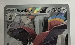 Braviary 155/086 SV Black Bolt Holo Pokemon TCG English Near Mint - Image 2