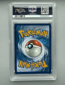 2015 POKEMON XY ROARING SKIES #105 FULL ART/M RAYQUAZA EX PSA MINT 9 - Image 2
