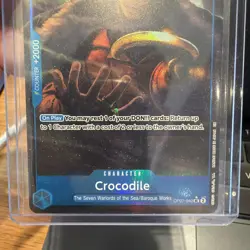 • Crocodile • OP07-040 SR Alt Art Premium Booster Promo Holo One Piece TCG NM - Image 3