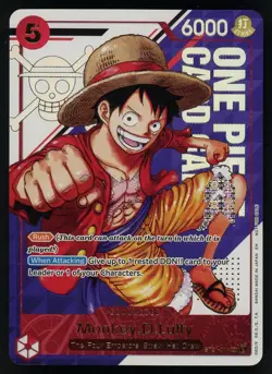 Monkey.D.Luffy ST21-014 3rd Anniversary Treasure Campaign Pack One Piece Promo - Image 1