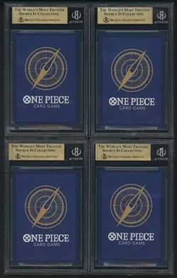 Lot of (6) BGS 10 COMPLETE SET 2025 One Piece Mini Tin Vol 2 Promos Nami Nico - Image 2
