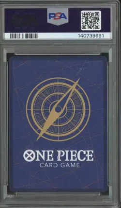 2025 One Piece OP13 EN Red Manga Alternate Art #118 Monkey D. Luffy PSA 9 MINT - Image 3
