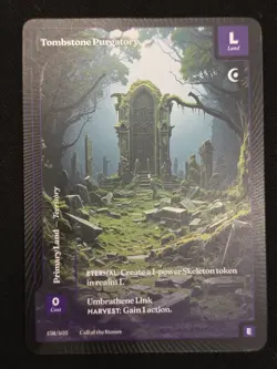 Wonders of The First Tombstone Purgatory Epic Rare Call Of The Stones - Image 1