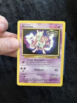 Pokemon TCG Mewtwo Kids WB Promo 1999 Card Lot Wizards Nintendo 2 Cards - Image 3