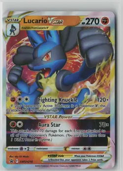 Lucario VSTAR - Promo SWSH: Sword & Shield Promo Cards SWSH214 NM - Image 1