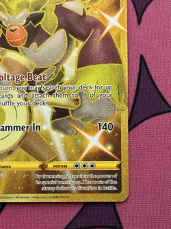 Rillaboom 197/189 Darkness Ablaze Full Art Gold Secret Rare Pokemon Card - Image 4