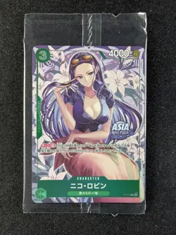 2025 One Piece NICO ROBIN #P-111 Promo Cards Mini-tin Pack Set Vol.2 Stamped JPN - Image 1