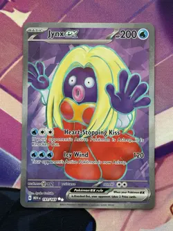 Jynx ex 191/165 Scarlet & Violet 151 Full Art Holo Pokemon Card - Image 1