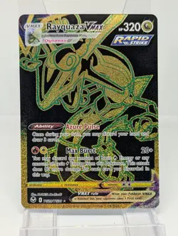 Pokemon Cards Rayquaza VMAX TG29/TG30 Secret Rare Silver Tempest - (NM) - Image 1