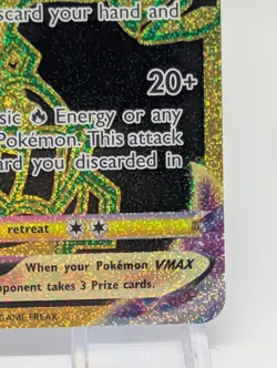 Pokemon Cards Rayquaza VMAX TG29/TG30 Secret Rare Silver Tempest - (NM) - Image 5