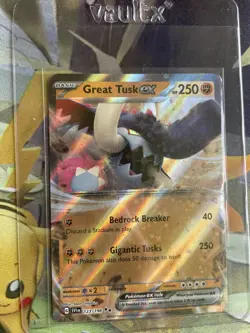 Great Tusk ex 123/198 - Scarlet & Violet - Double Rare Holo Pokemon Card NP - Image 5