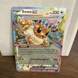 Pokemon TCG SV-Prismatic Eevee EX #75/131 Double Rare Card - Image 1