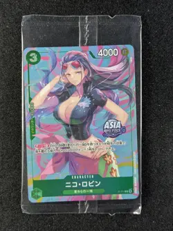 2025 One Piece NICO ROBIN #P-111 Promo Cards Mini-tin Pack Set Vol.2 Stamped JPN - Image 1