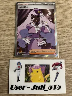 Pokemon TCG Card Jacinthe 110/088 Perfect Order - English Full Art Pack Fresh NM - Image 1