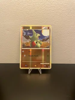 Pokemon TCG Larvitar Reverse Holo Common Card 51/95 Unleashed Series LP - Image 1