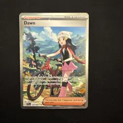 Pokemon Dawn 129/94 SIR 2025 TCG Phantasmal Flames English Card NM - Image 1