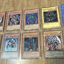 Yu-Gi-Oh! TCG Konami Card Lot Dark Magician Blue-Eyes Holo 10 - Image 3