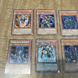 Yu-Gi-Oh! TCG Konami Card Lot Dark Magician Blue-Eyes Holo 10 - Image 4