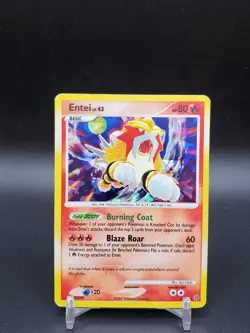 Entei 4/132 Secret Wonders Cracked Ice Holo HP Pokemon Card - Image 1