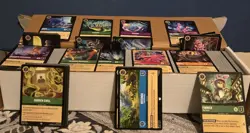 800 Count Box Of Common/ Uncommon Lorcana Bulk Lot With Promo Cards - Image 1