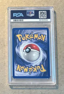 2000 Pokemon Team Rocket Mankey 1st Edition Card #61 PSA 9 - Image 2