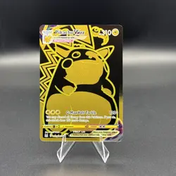 Pokemon TCG Lost Origin Pikachu VMAX Gold Hyper Rare Card TG29/TG30 - Image 1