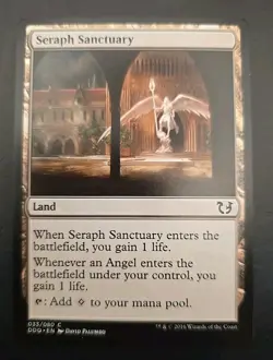 Seraph Sanctuary Duel Decks: Blessed vs. Cursed MTG Regular Lightly Played - Image 1