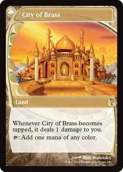 City of Brass - Mystery Booster 2 - Future Sight Frame - MTG Near Mint - Image 1