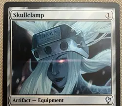 Magic the Gathering MTG - Final Fantasy 7 - Skullclamp - 355 - Regular - Image 2