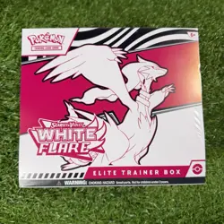 Pokemon Scarlet & Violet White Flare Elite Trainer Box Booster Promo 2025 - Image 1