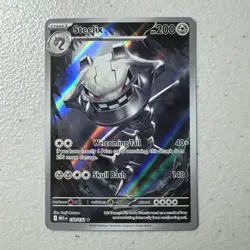 Pokemon TCG Steelix #150/132 Mega Evolutions Illustration Rare Full Art NM - Image 1