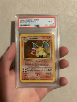 1999 Charizard Base Set Pokemon #4/102 EX-MT PSA 6 [Holo] [Freshly Graded] - Image 1
