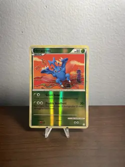 Pokemon Heracross 43/123 Heartgold & Soulsilver Reverse Holo NM- - Image 1