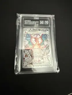Pokemon Charizard ex 223/197 Obsidian Flames Special Illustration Rare TAG 10 - Image 3
