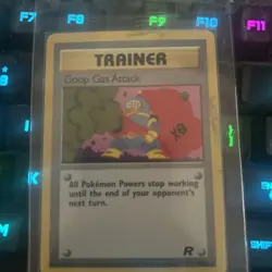 Pokemon TCG Goop Gas Attack 78/82 Team Rocket Regular - Image 1