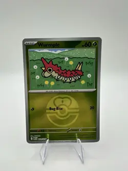 Wurmple (Love Ball) ME: Ascended Heroes 011/217 NM Reverse Holo Pokemon TCG - Image 1