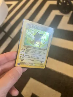 Pokemon TCG Raichu Base Set 014/102 Holo Rare 80 HP Holo English - Image 4