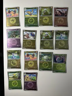 Pokemon TCG Ascended Heros Reverse Holo Energy Type Lot - Image 1