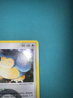 Snorlax 15/112 Holo Rare FireRed & LeafGreen Pokemon Reverse Holo SWIRL! - Image 3