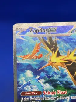 Pokemon Scarlet & Violet 151 Zapdos ex 202/165 Special Illustration Rare NM - Image 3
