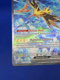 Pokemon Scarlet & Violet 151 Zapdos ex 202/165 Special Illustration Rare NM - Image 5