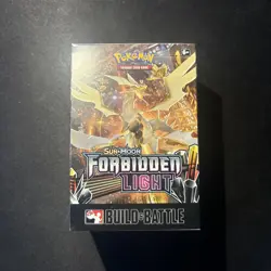 Pokemon TCG Sun & Moon Forbidden Light Build & Battle Box Factory Sealed - Image 1