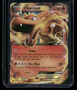Pokemon XY - Flashfire 11/106 Charizard EX - LP - Image 1