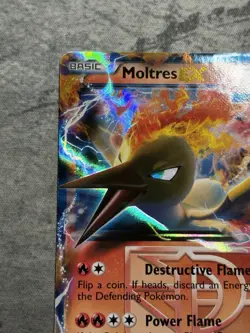 Pokemon Moltres EX TCG Team Plasma 14/135 Plasma Storm Ultra Rare MP - Image 2